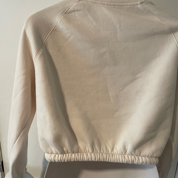 H&M Cream Drawstring Sweatshirt - Picture 2 of 5